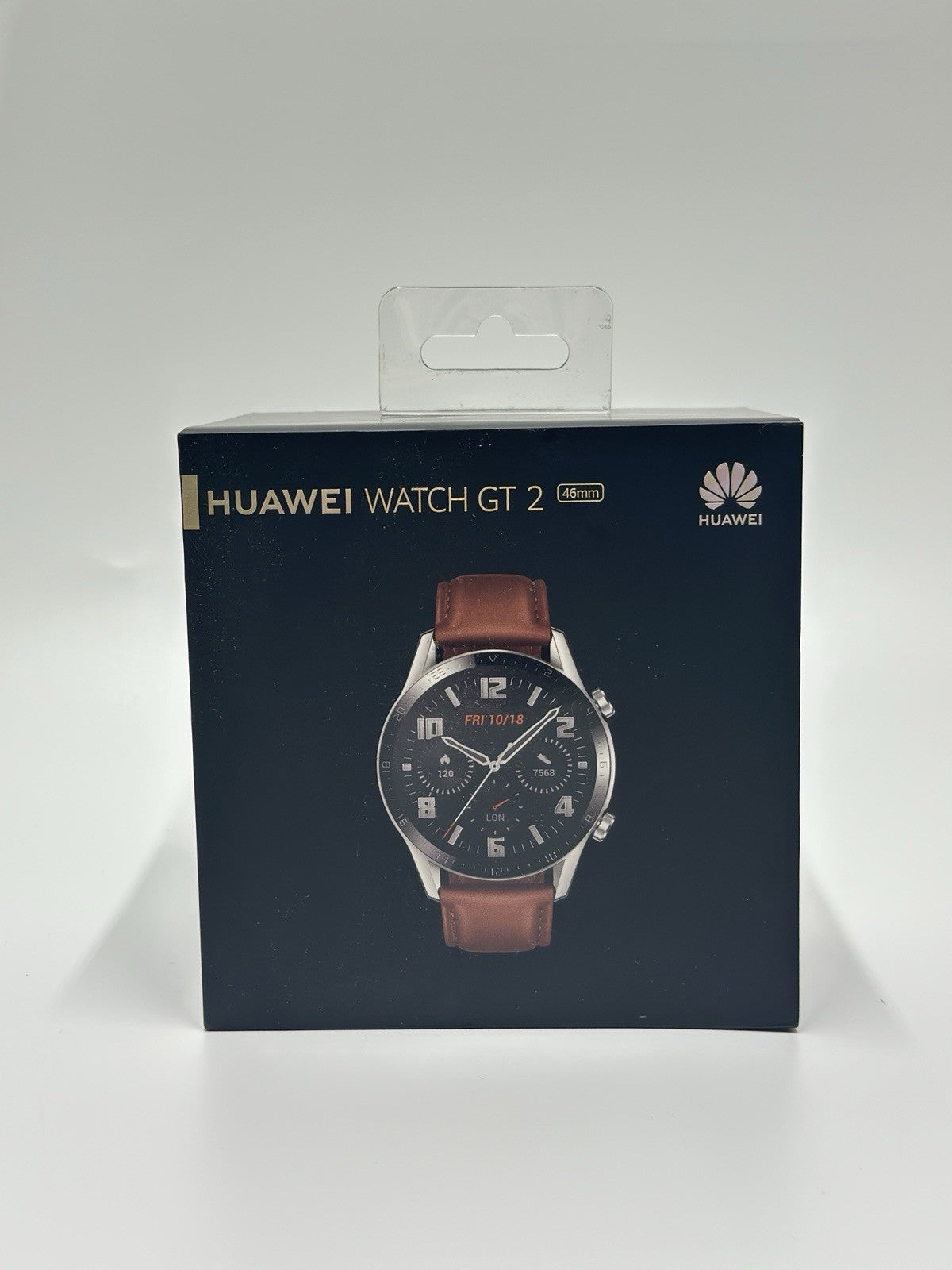 Huawei Watch GT 2 Pro Smartwatch - Titanium Body with Leather Strap - GPS, SpO2