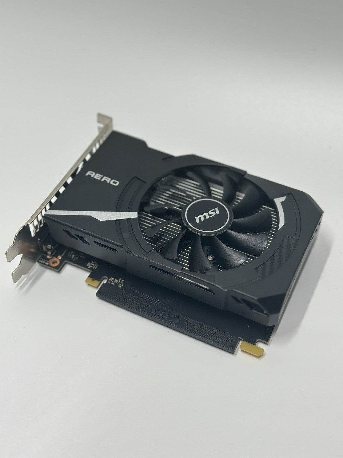 MSI GeForce GT 1030 AERO ITX 2GB GDDR4 Low Profile Graphics Card