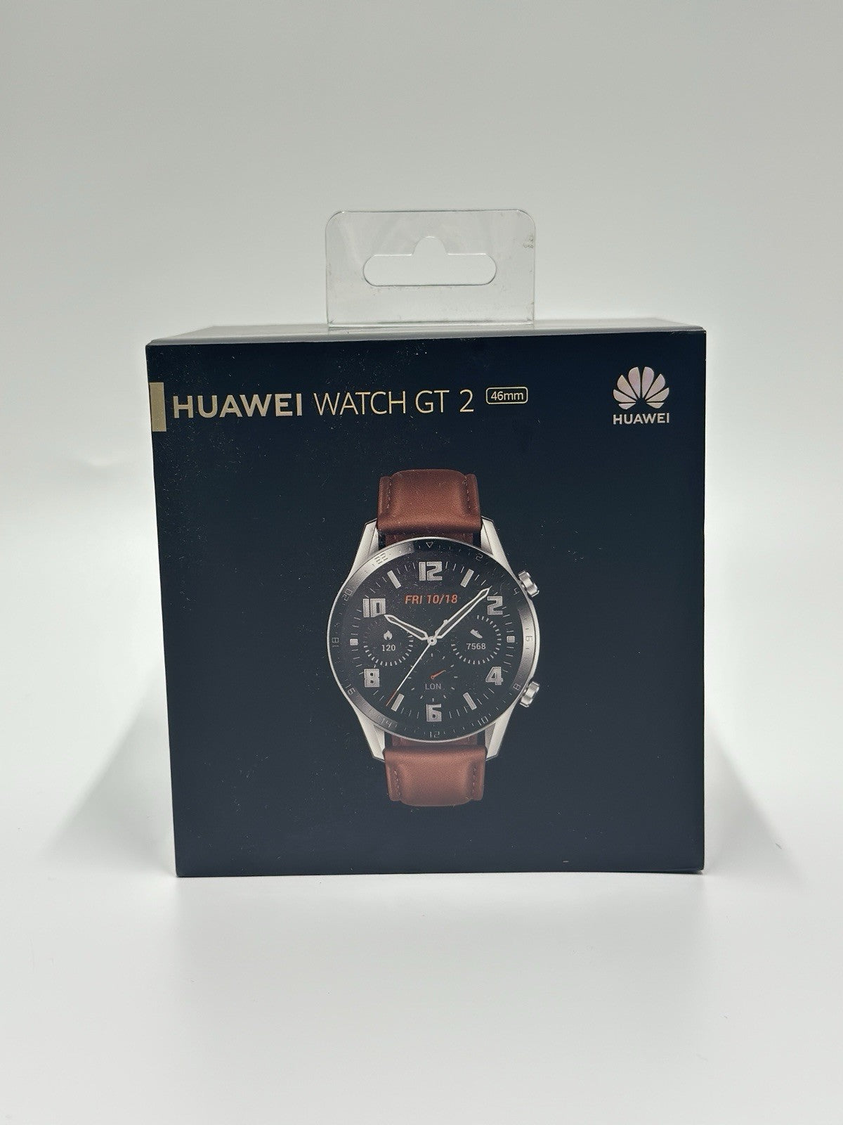 Huawei Watch GT 2 Pro Smartwatch - Titanium Body with Leather Strap - GPS, SpO2