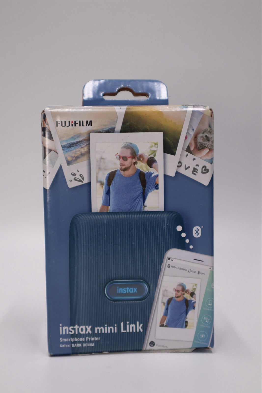 Fujifilm Instax Mini Link Wireless Photo Printer - Dark Denim (16640668)-Grade A