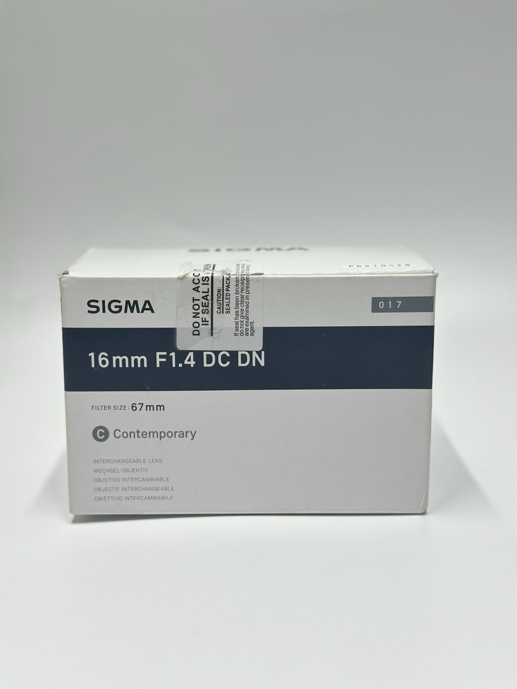 Sigma 16mm f/1.4 DC DN / C Wide Angle Lens - Leica L