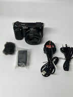 Sony Alpha ZV-E10 APS-C Interchangeable Lens Mirrorless Vlog Camera with 16-50mm