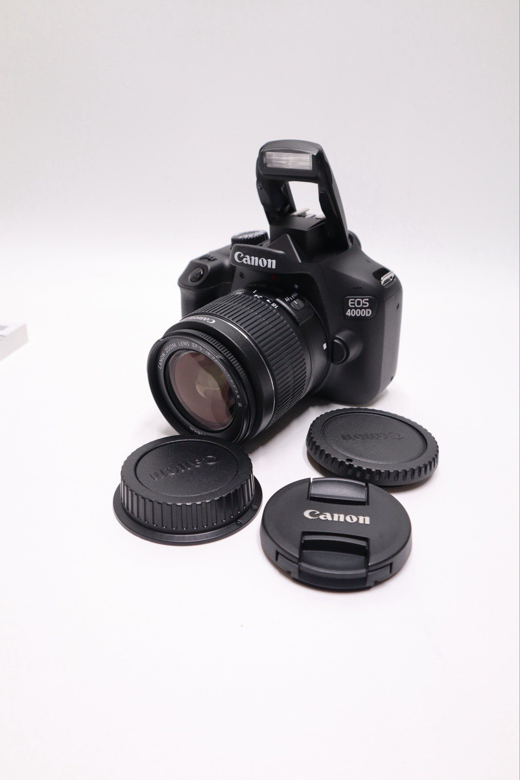 Canon 3011C006AA EOS 4000D DSLR Camera with 18 - 55mm Lens - Black