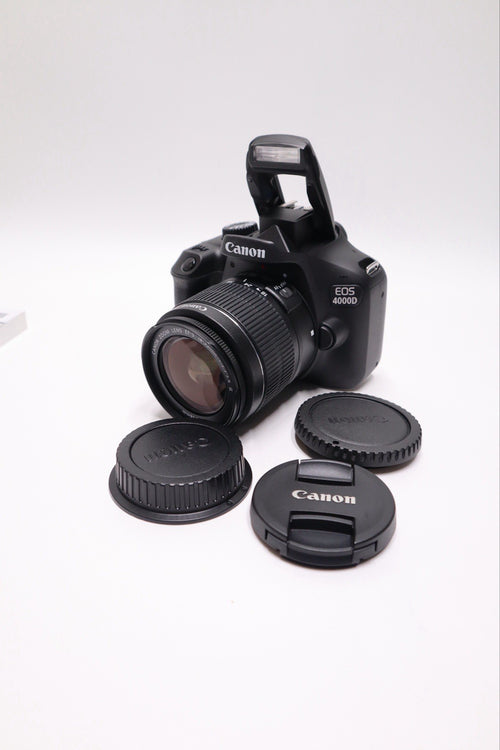 Canon 3011C006AA EOS 4000D DSLR Camera with 18 - 55mm Lens - Black