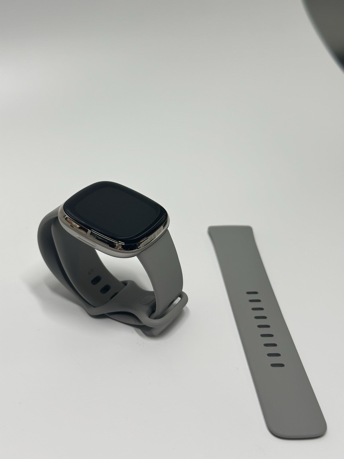 Fitbit Sense Activity Tracker - Sage Grey/Silver Stainless Steel