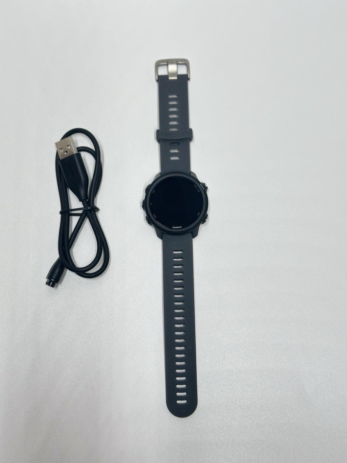 Garmin Forerunner 245 Music Black Plastic Case Black Band Strap GPS Watch