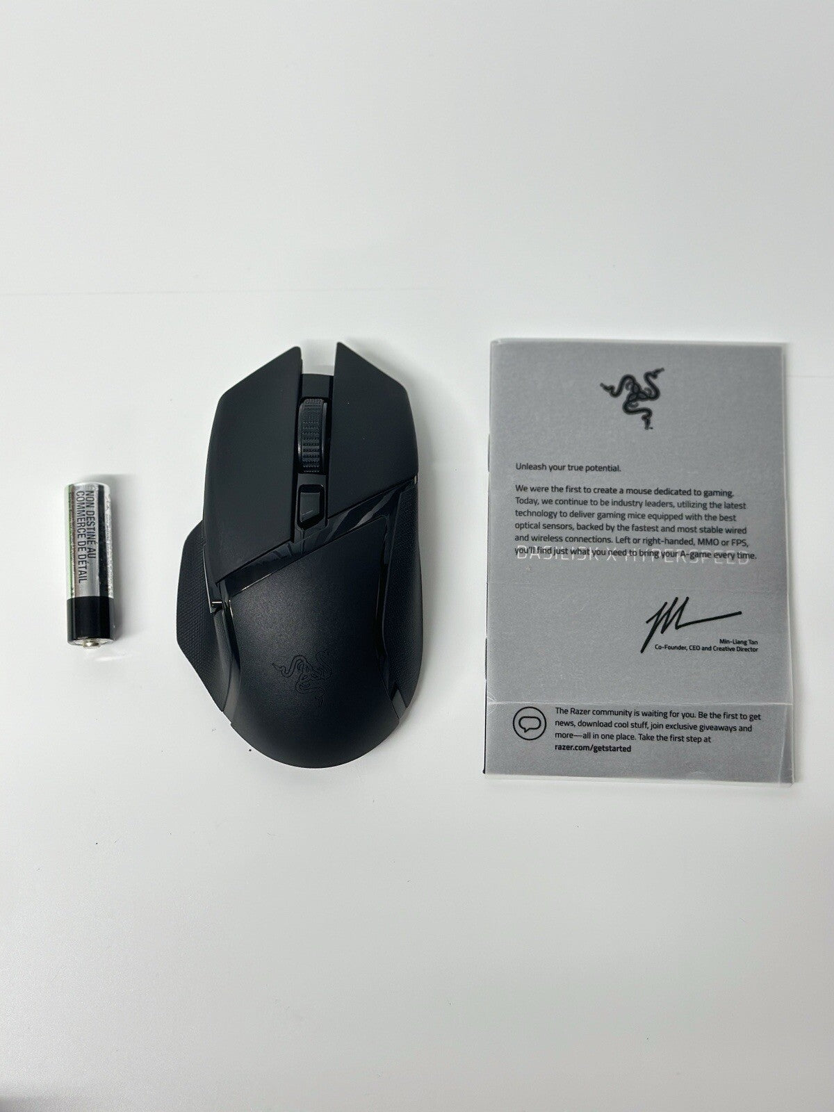 Razer Basilisk X Hyperspeed Wireless Optical Gaming Mouse - Black