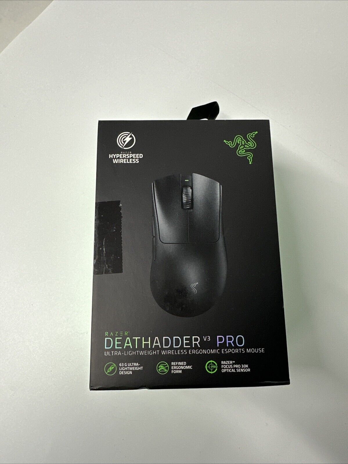 Razer DeathAdder V3 Pro Wireless Gaming Mouse - Black