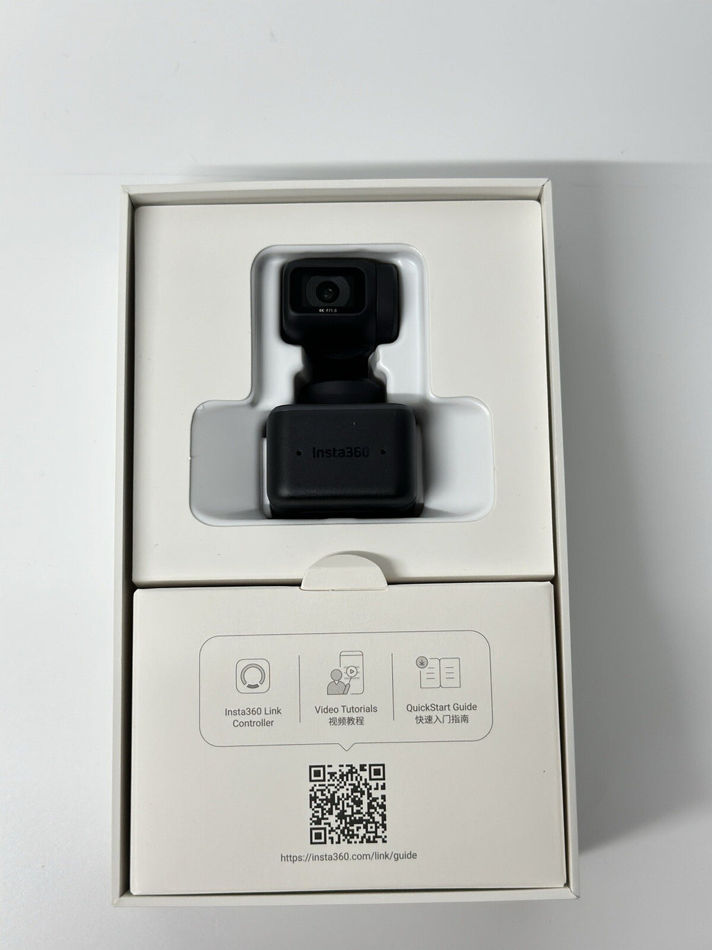 Insta360 Link 4K Webcam - The AI powered 4K Webcam 