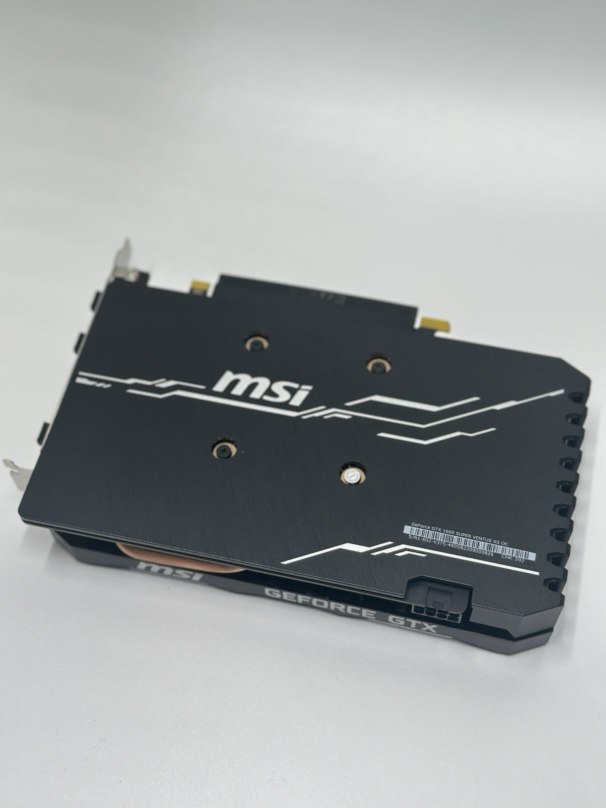 MSI GeForce GTX 1660 SUPER Ventus XS OC Edition 6GB GDDR6 Graphics Card 