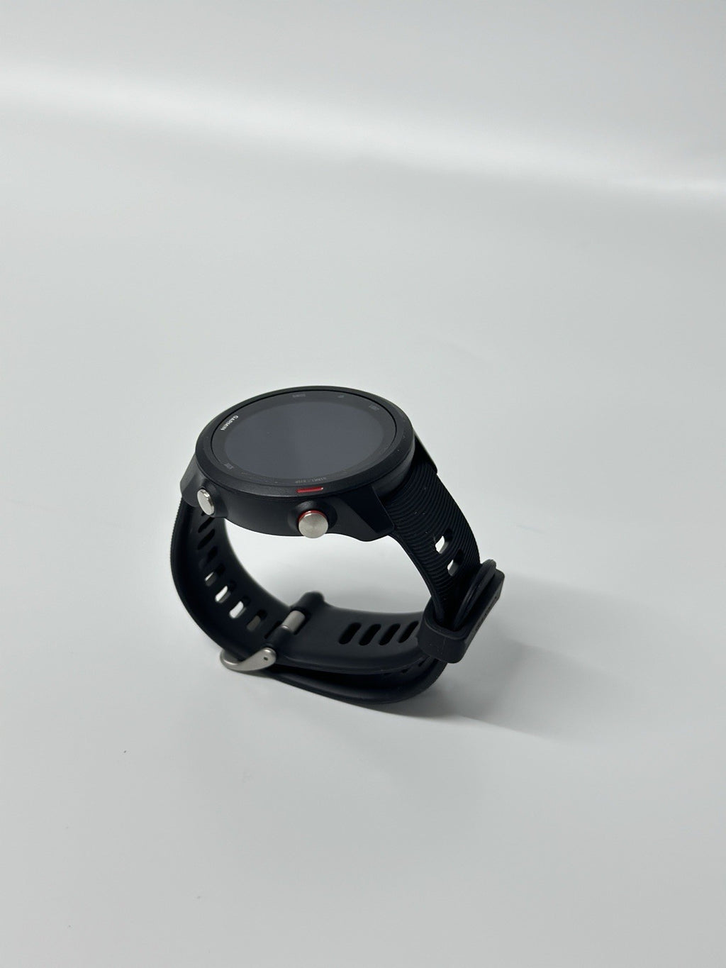 Garmin Forerunner 245 Music Black Plastic Case Black Band Strap GPS Watch -...