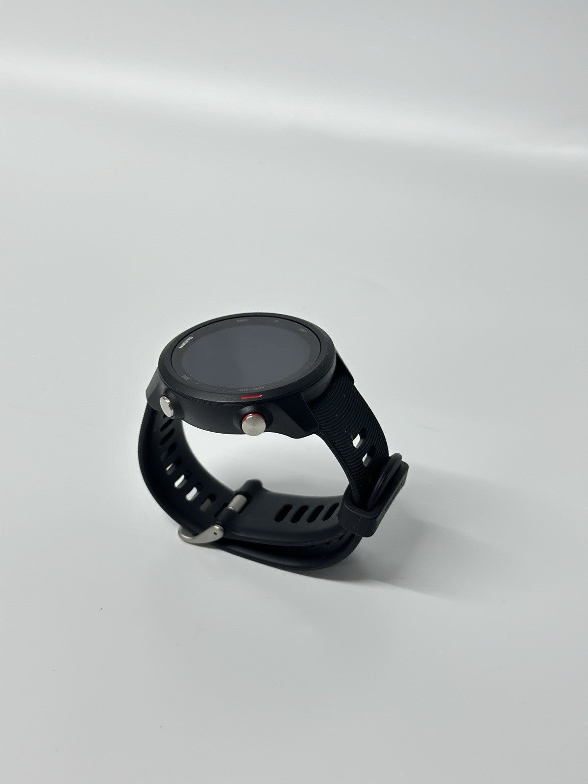 Garmin Forerunner 245 Music Black Plastic Case Black Band Strap GPS Watch -...