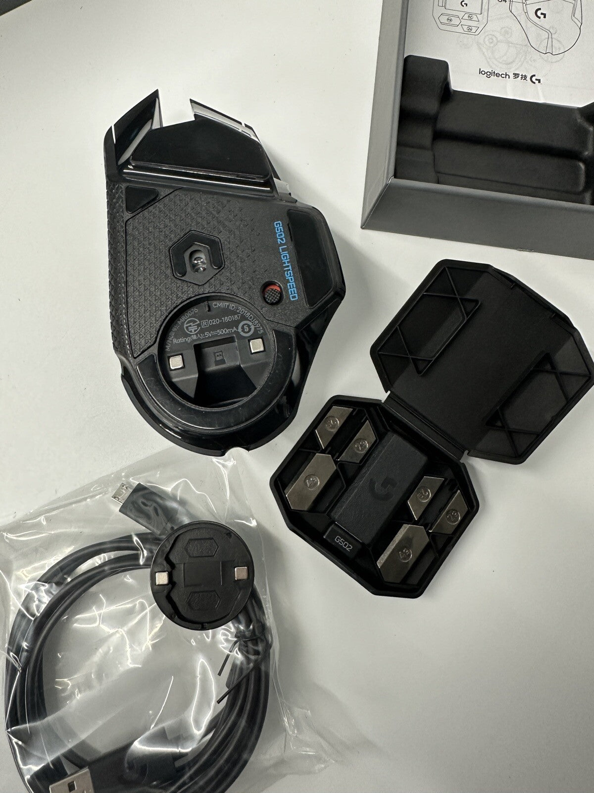 Logitech G G502  LIGHTSPEED Gaming Mouse - Optical mouse