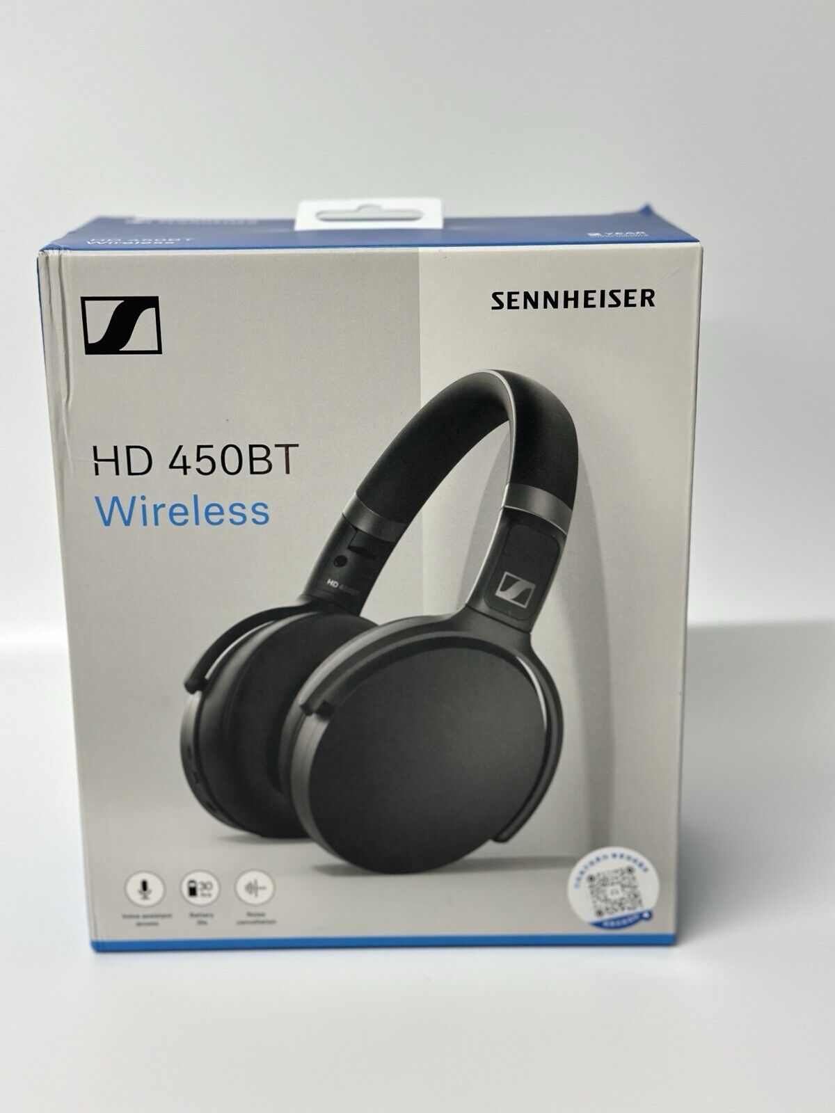 Sennheiser HD 450BT Over Ear Wireless Headphones - Black