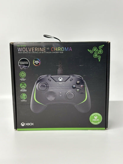 Razer Wolverine V2 Chroma Xbox X/S Controller - Black