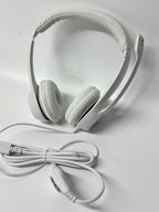 Logitech H390 USB Computer Headset - White