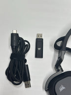 Corsair HS80 MAX Steel Grey Wireless Gaming Headset with Bluetooth Dolby Atmos