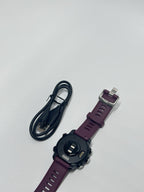 Garmin Forerunner 245 Music GPS Running Smartwatch Black / Berry