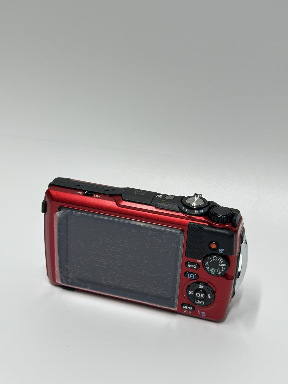 OM System Tough TG-7 12MP Compact Camera - Red