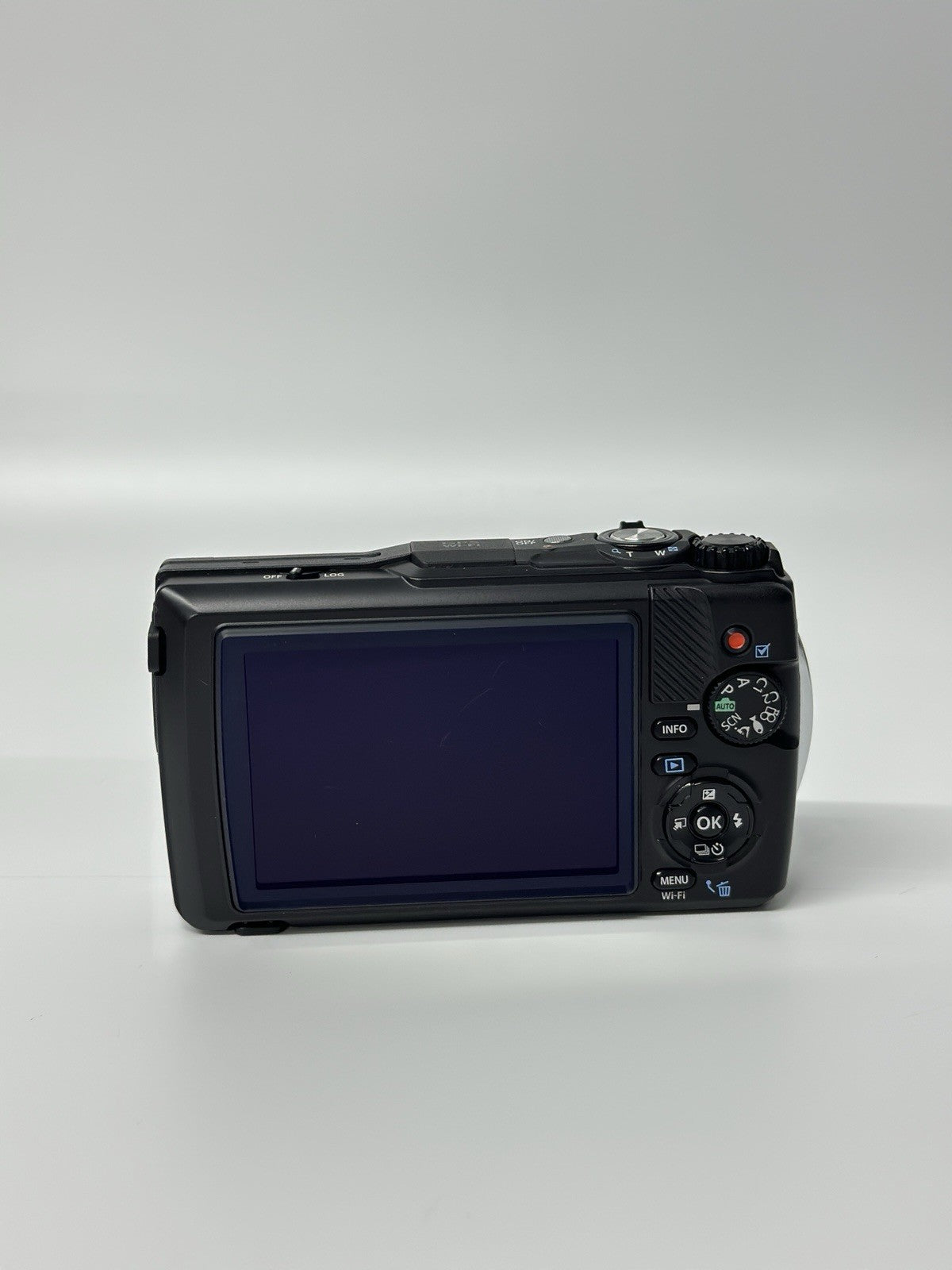 Olympus OM System Tough TG-7 Waterproof Digital Compact Camera - Black