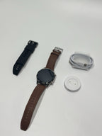 Huawei Watch GT 2 Pro Smartwatch - Titanium Body with Leather Strap - GPS, SpO2