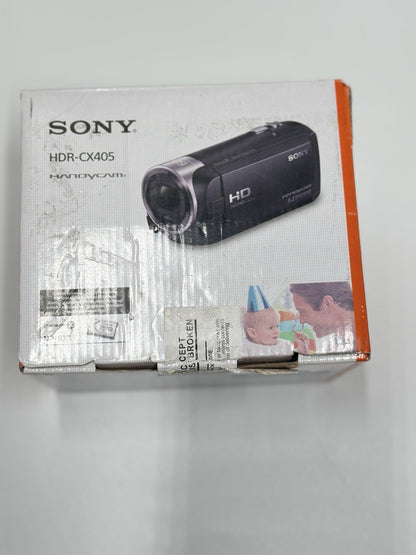 Sony handycam HDR-CX 405 9.2 Megapixel 