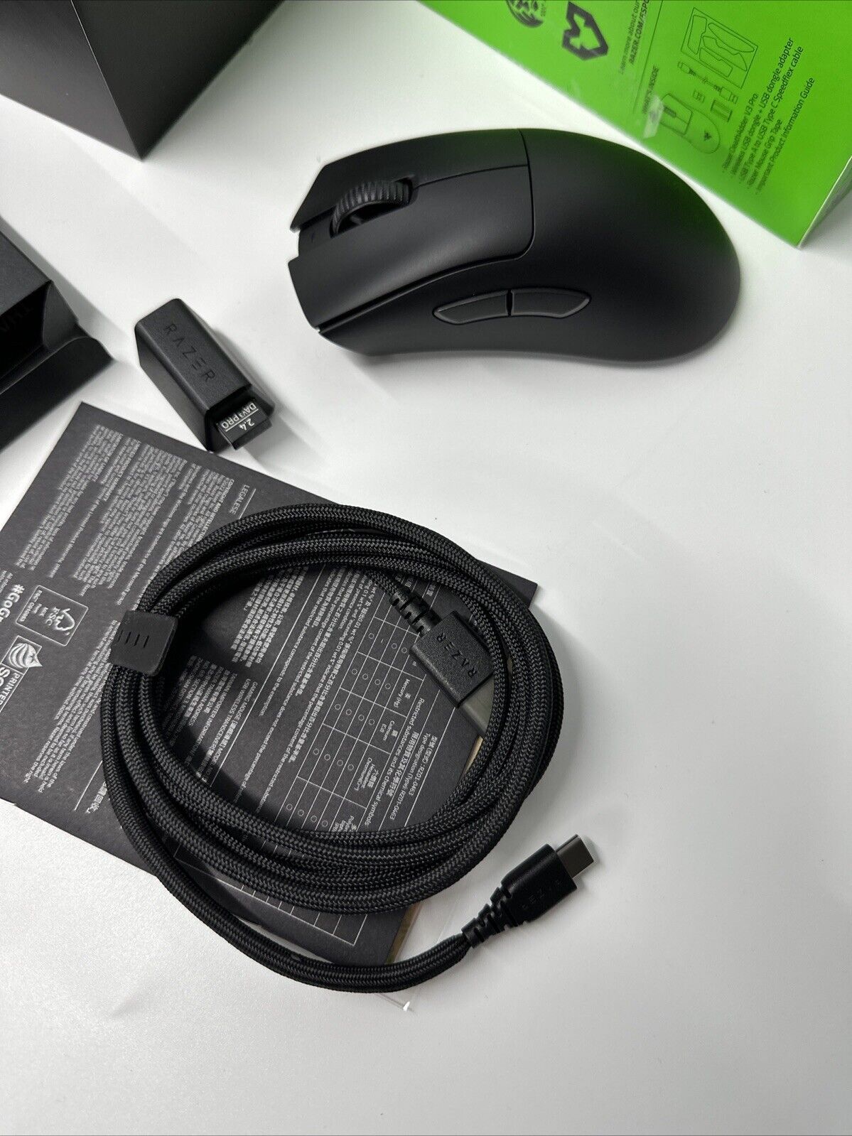 Razer DeathAdder V3 Pro Wireless Gaming Mouse - Black