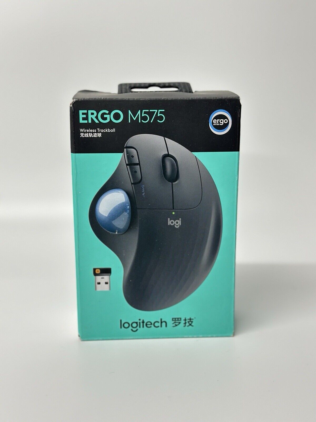 Logitech ERGO M575 Wireless Trackball - Graphite
