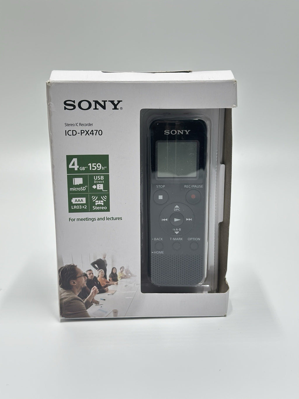 Sony ICD-PX470 Digital Voice Recorder 4GB