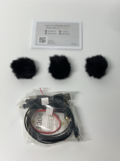 RØDE Wireless GO II Dual Channel Wireless Microphone System, used twice