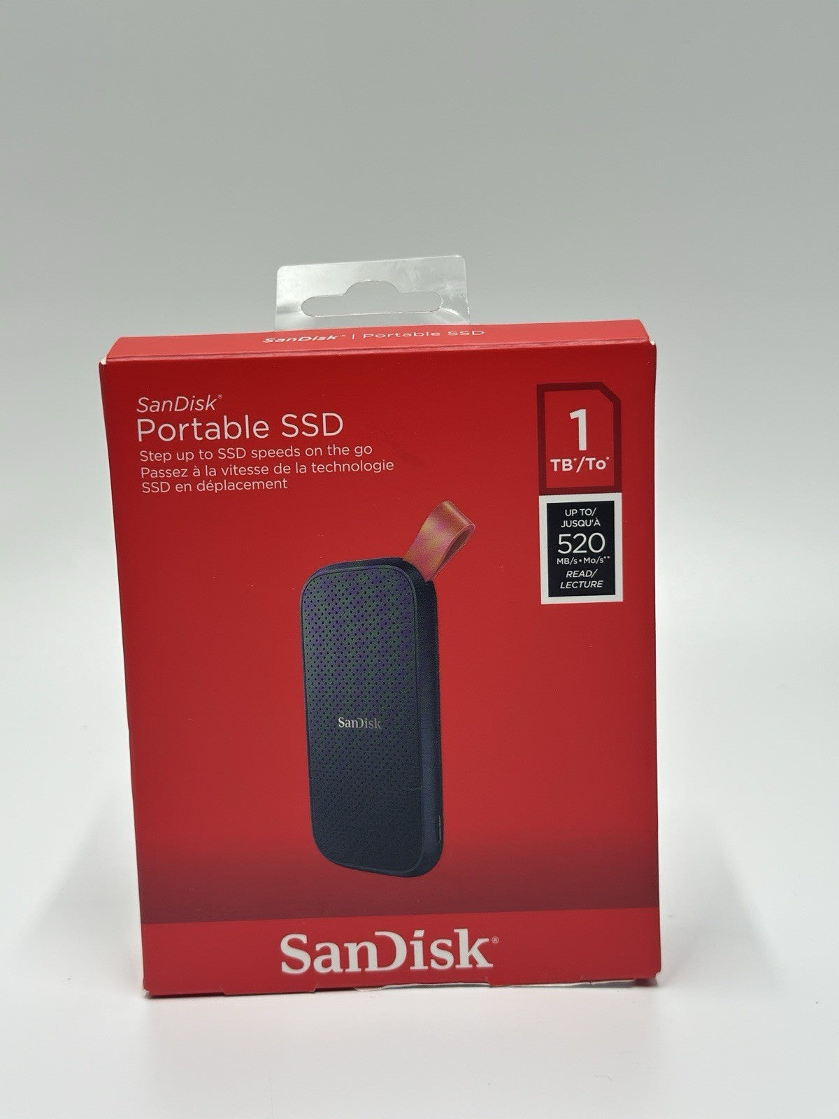 Sandisk 1Tb Usb-C Portable External Solid State Drive- Grade A