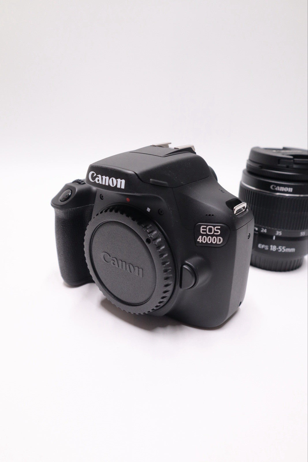Canon 3011C006AA EOS 4000D DSLR Camera with 18 - 55mm Lens - Black