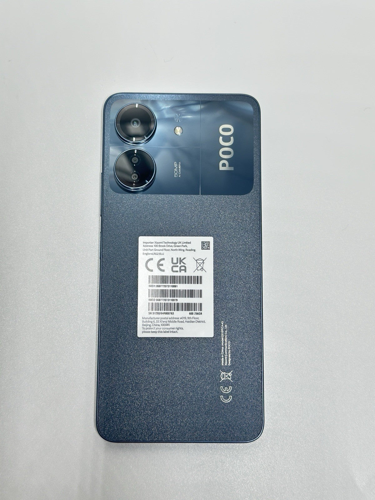 Poco C65 – 256GB ROM / 8GB RAM – Blue