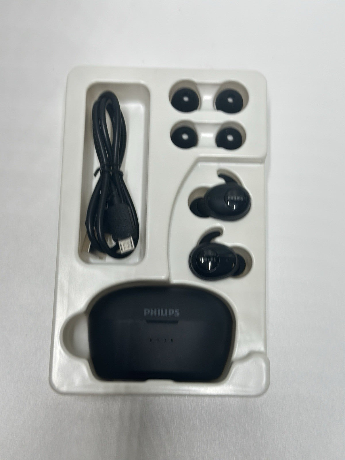 Philips UpBeat True Wireless Earphones - Black 