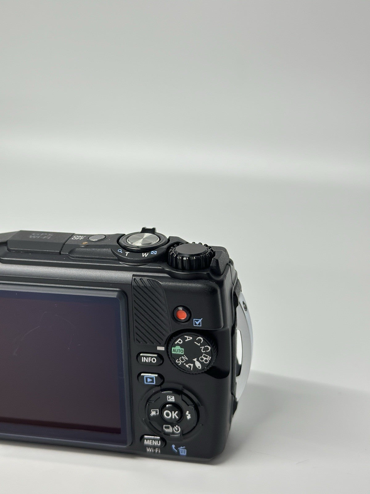 Olympus OM System Tough TG-7 Waterproof Digital Compact Camera - Black