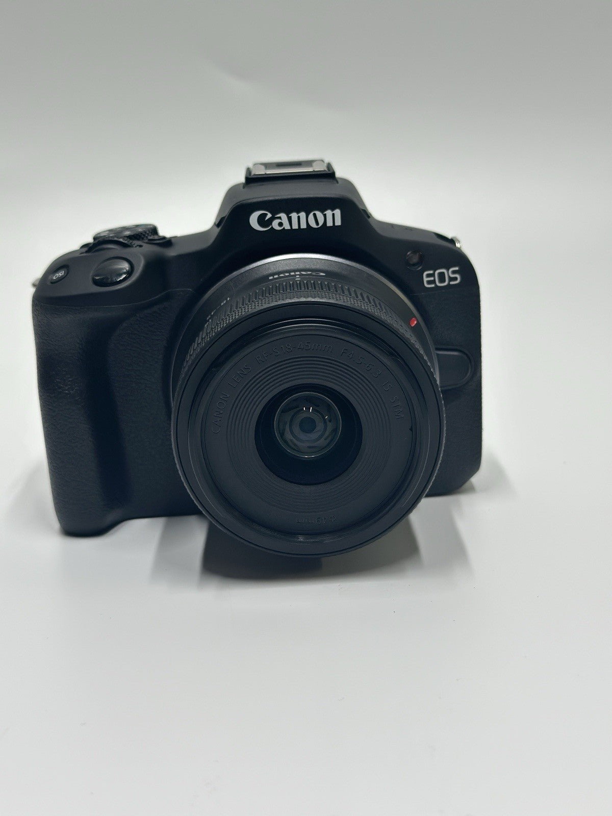 Canon EOS R50 Mirrorless Vlogging Camera (Black) w/RF-S18-45mm F4.5-6.3 is STM