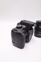 Canon 3011C006AA EOS 4000D DSLR Camera with 18 - 55mm Lens - Black
