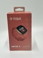 Fitbit Versa 3 Smartwatch + GPS – Pink/Gold