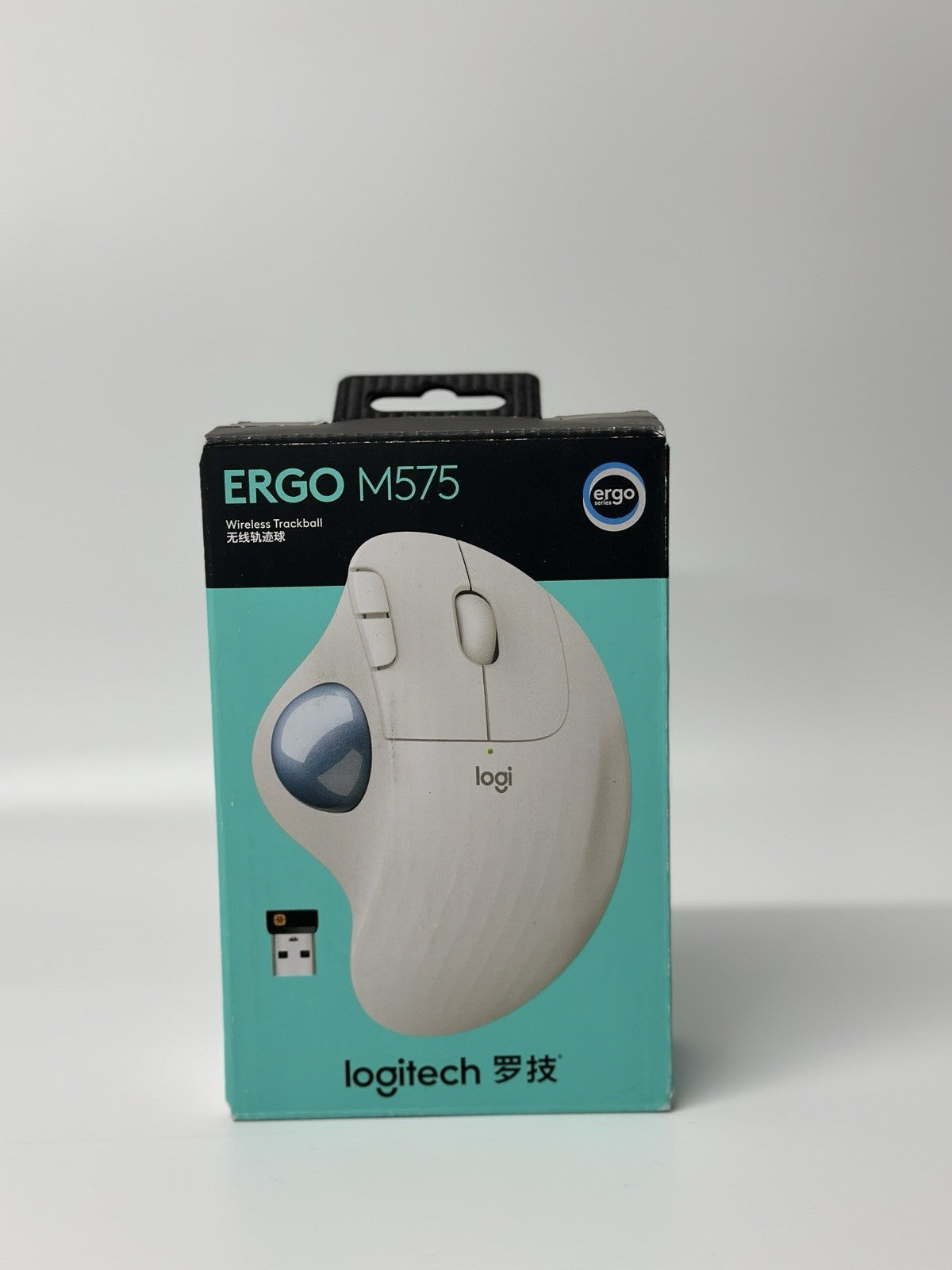 Logitech ERGO M575 Wireless Trackball - Off-White