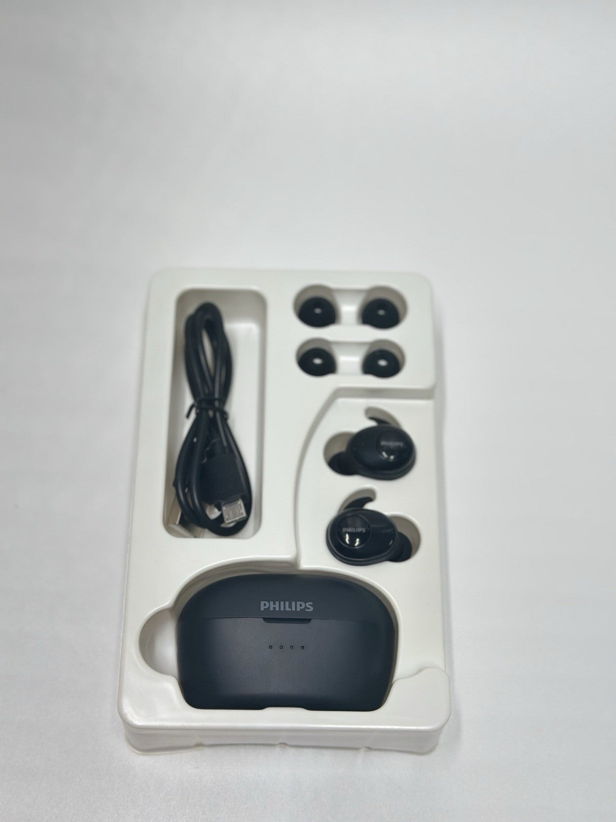 Philips UpBeat True Wireless Earphones - Black 