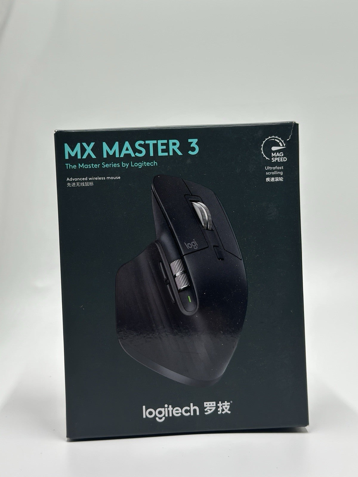 Logitech MX Master 3 Ergonomic Bluetooth Mouse - Grade A