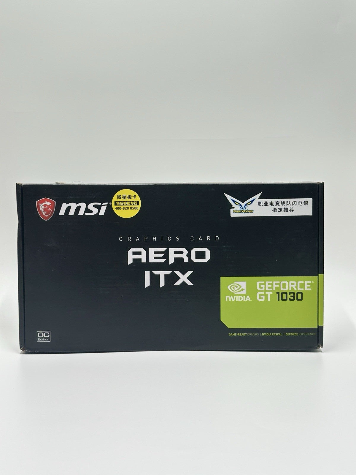 MSI GeForce GT 1030 AERO ITX 2GB GDDR4 Low Profile Graphics Card