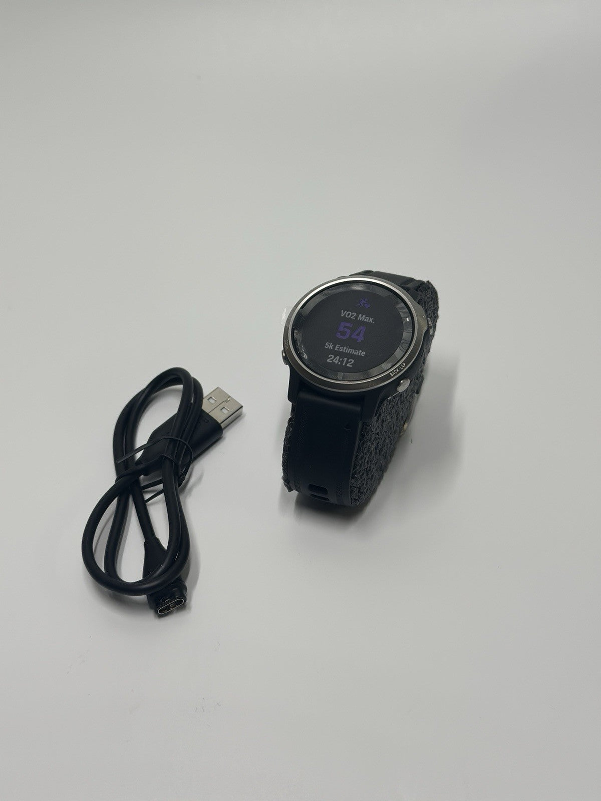 Garmin Fenix 6S 42mm - Grade A Case with Silicone Band GPS Running Watch - Black