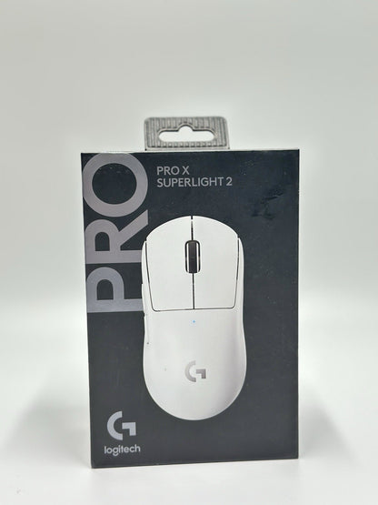 Logitech G PRO X Superlight 2 Wireless Gaming Mouse - White