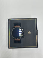 Huawei Watch GT 2 Pro Smartwatch - Titanium Body with Leather Strap - GPS, SpO2