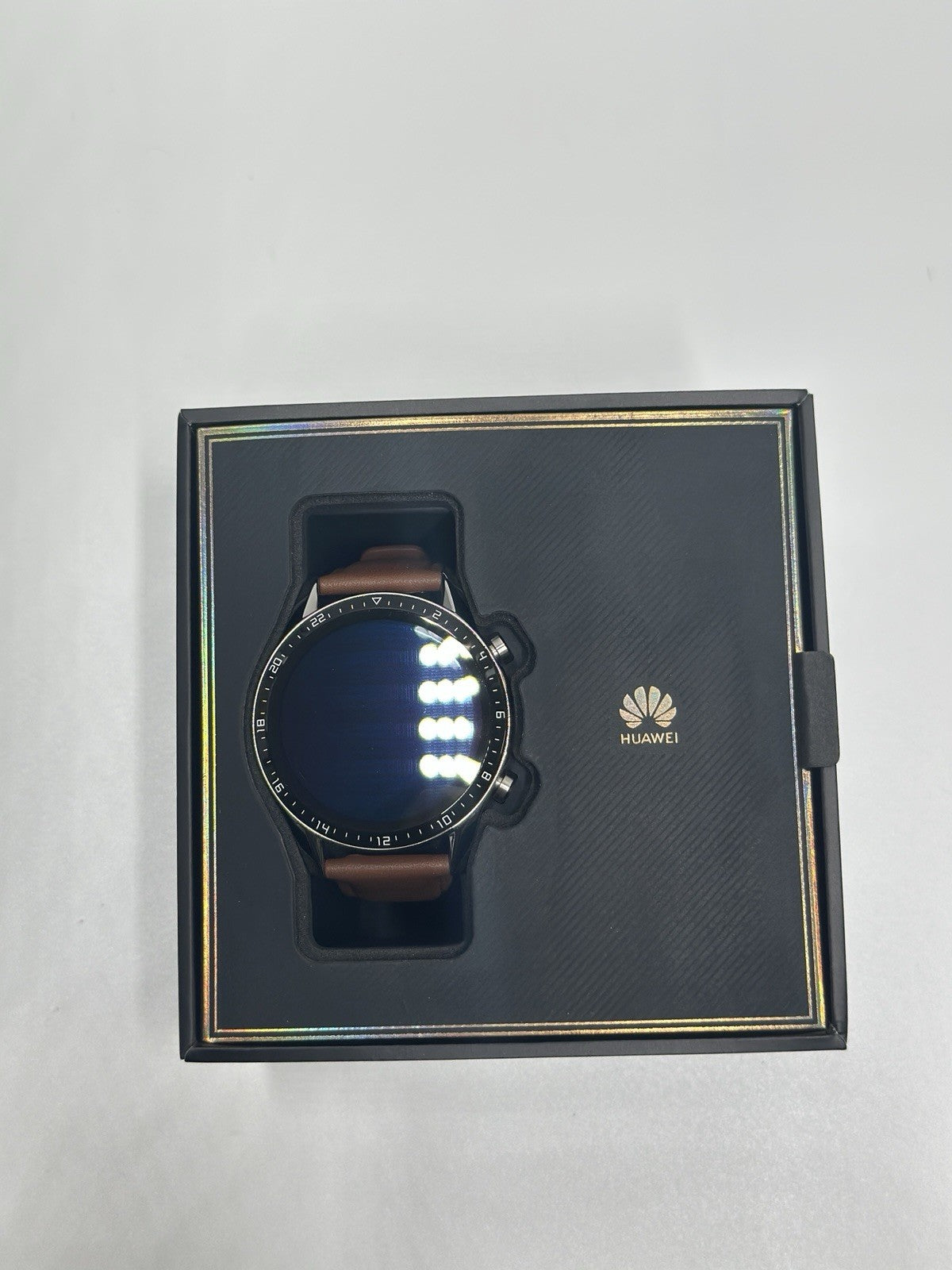 Huawei Watch GT 2 Pro Smartwatch - Titanium Body with Leather Strap - GPS, SpO2