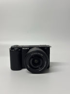 Sony Alpha ZV-E10 APS-C Interchangeable Lens Mirrorless Vlog Camera with 16-50mm