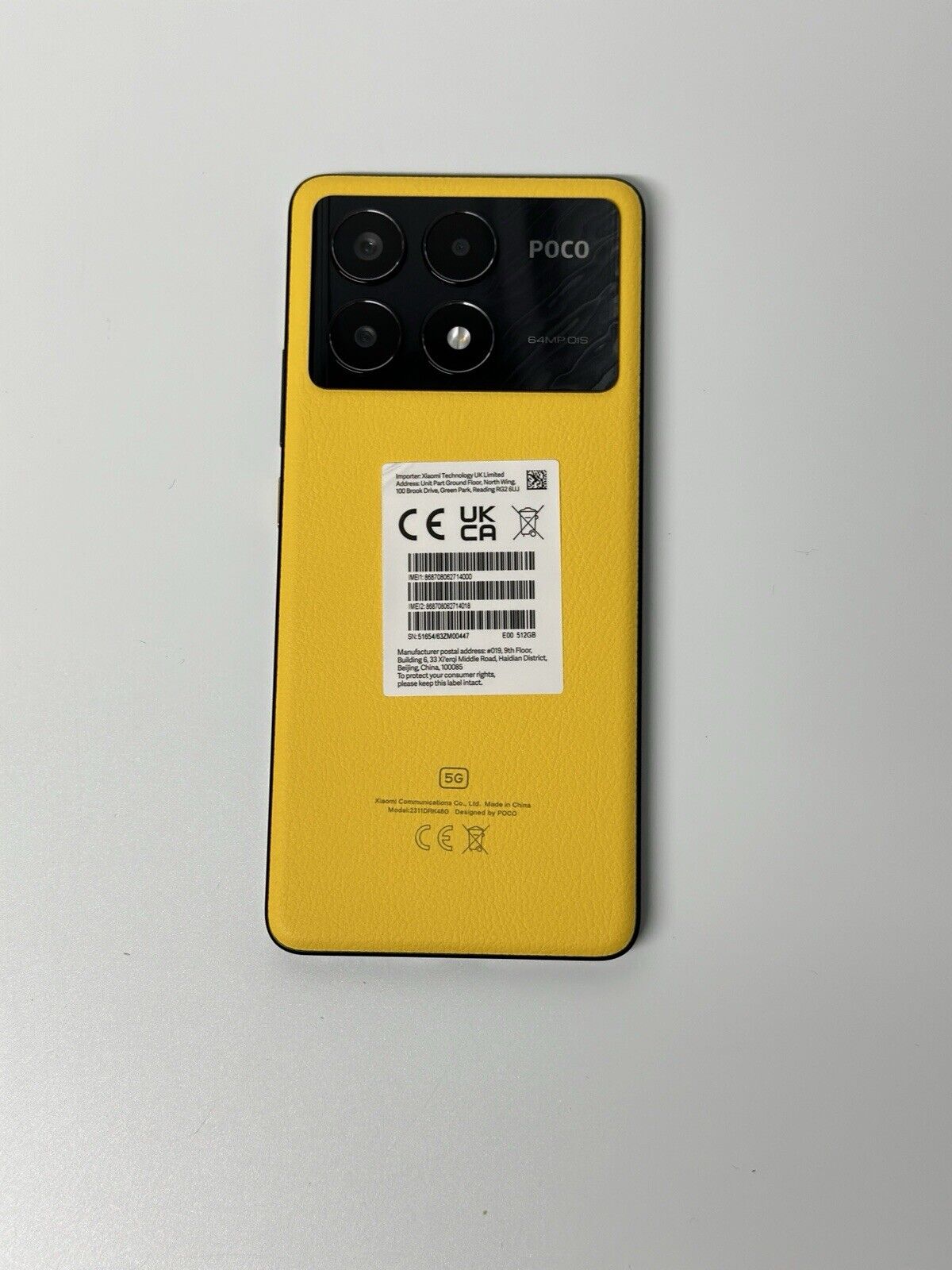 POCO X6 Pro 5G Yellow 12 GB + 512 GB Xiaomi UK Version