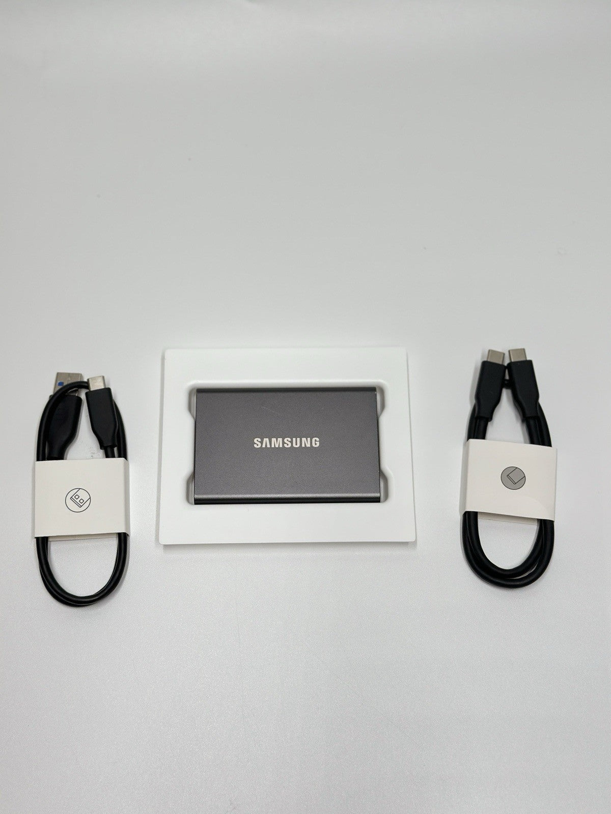 Samsung T7 500GB Portable External SSD - Titan Grey (MU-PC500T/WW)
