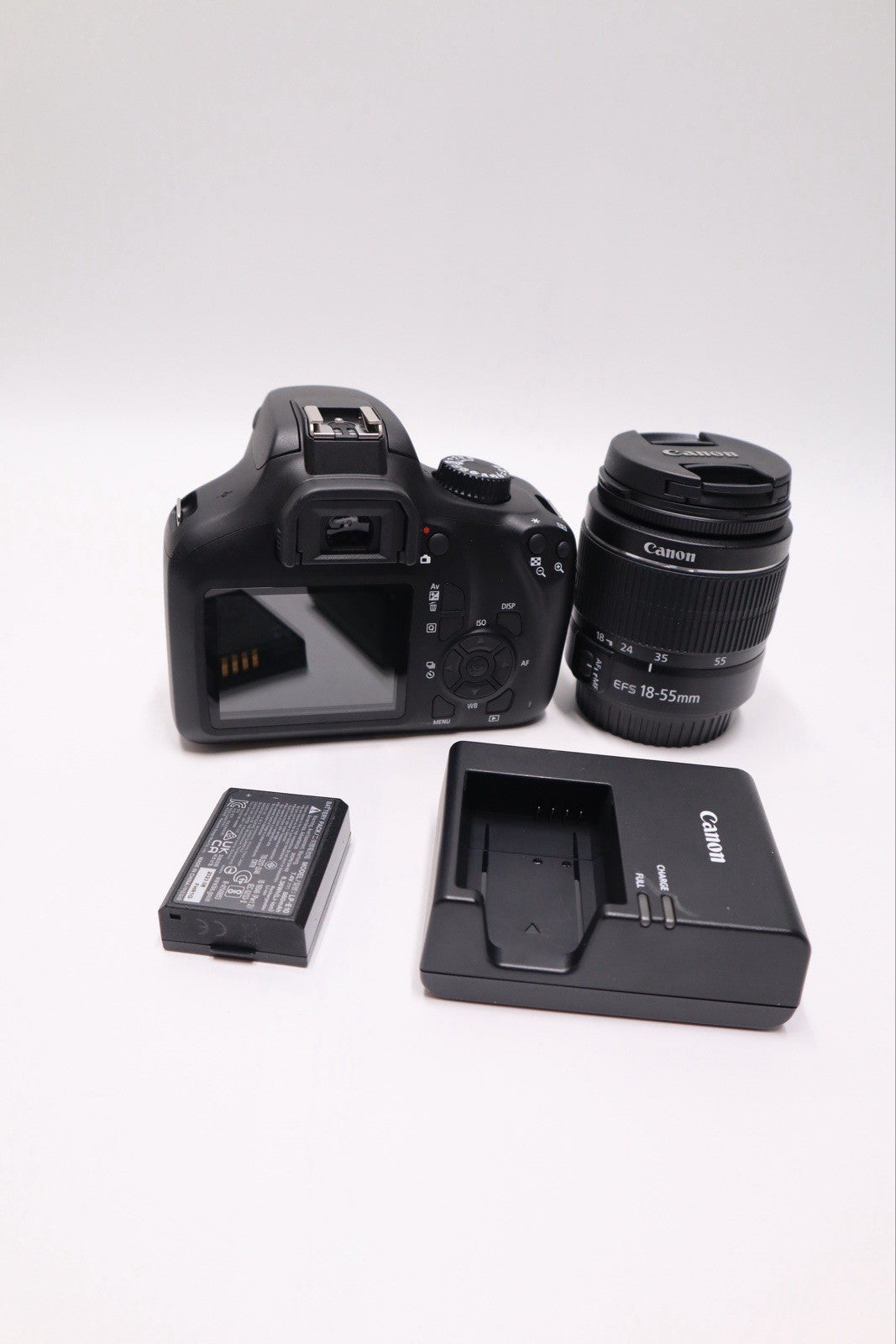 Canon 3011C006AA EOS 4000D DSLR Camera with 18 - 55mm Lens - Black